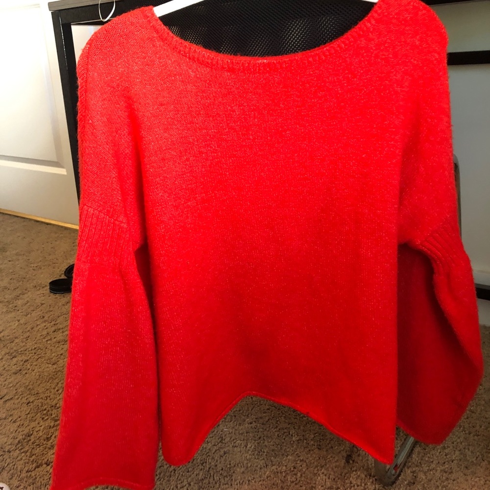 Red sweater